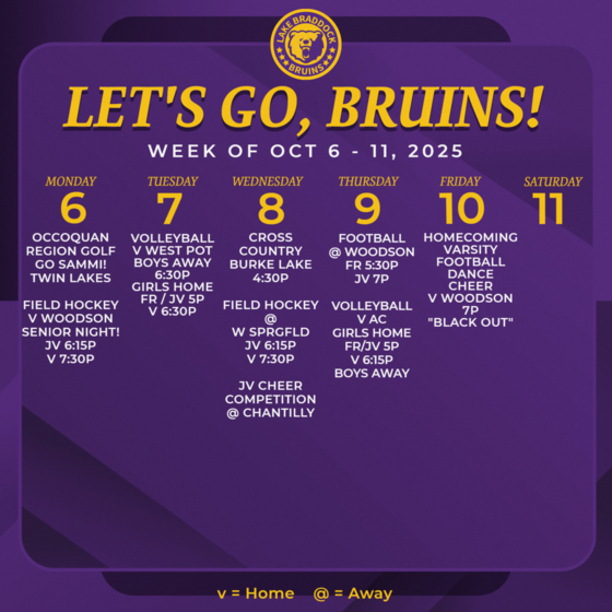 Bruins in Action This Week
