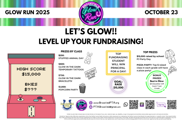 Glow run Updates