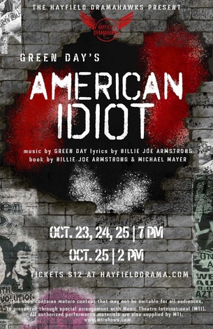 Hayfield SS Fall Production Poster