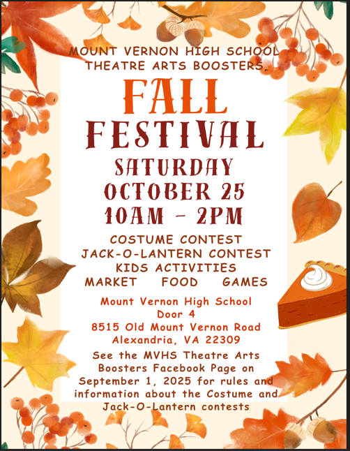 Mount Vernon HS Theatre Department Fall Festival