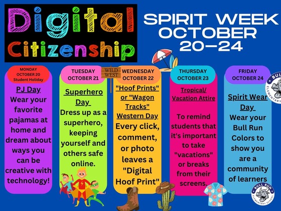 Digital Citizenship Calendar