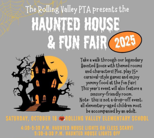 Rolling Valley PTA Haunted House