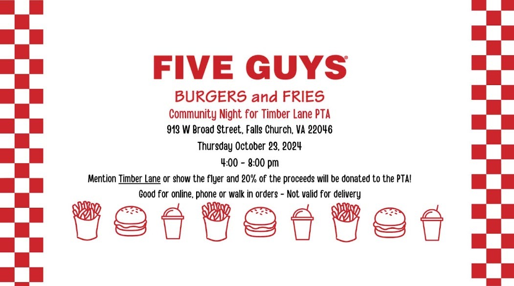 five guys flyer