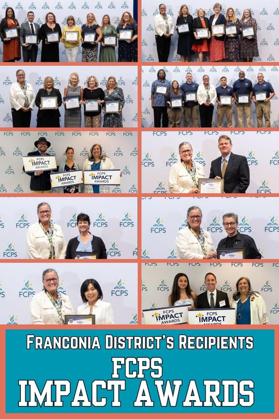 Franconia District Impact Award Winners