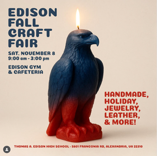 Edison Fall Craft Fair November 8 2025