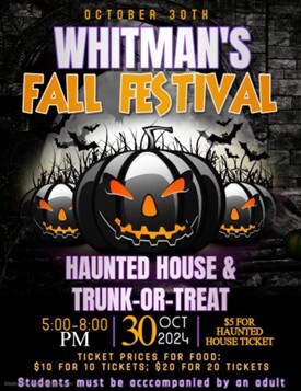 Whitman MS Fall Festival October 30 2025