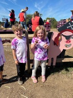 students enjoy time at Cox Farms