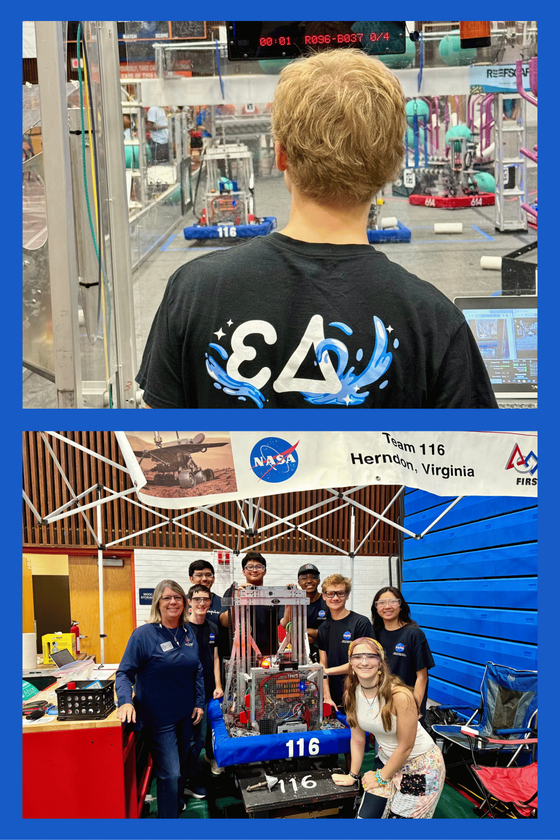 The Chesapeake Robotics Icebreaker at Hayfield High School 