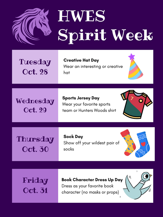 Spirit Week Fall 2025