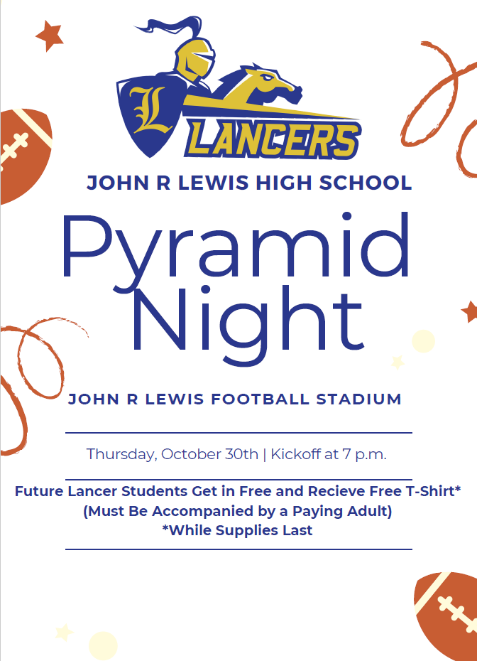 Lewis Pyramid Night - Football Game