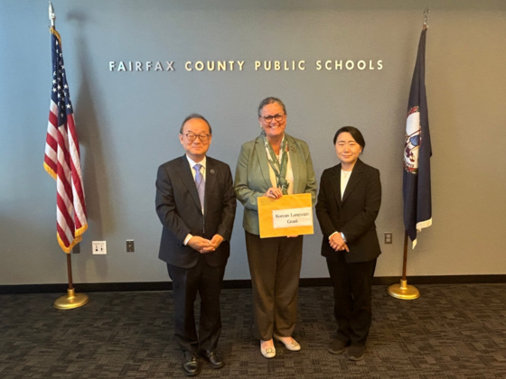 Korean Embassy Official and Dr. Reid