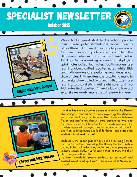 Oct Specialist Newsletter