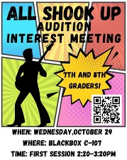 Audition for the Spring Musical