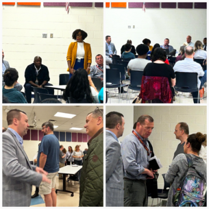 Community Boundary Meeting Collage