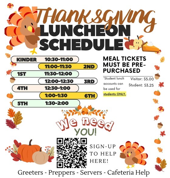 Fort Hunt Thanksgiving and Veterans Celebration Flyer