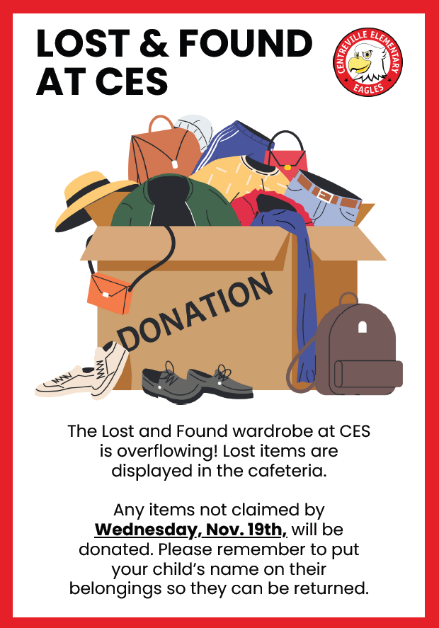 lost and found flyer