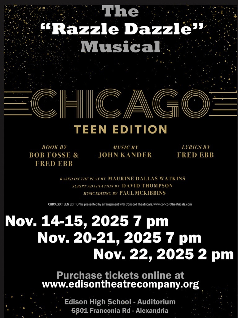 chicago flier for the musical