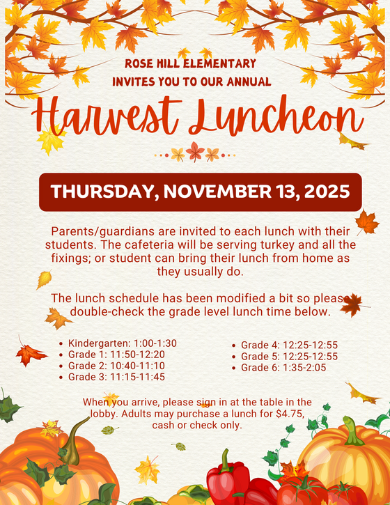 Harvest Luncheon