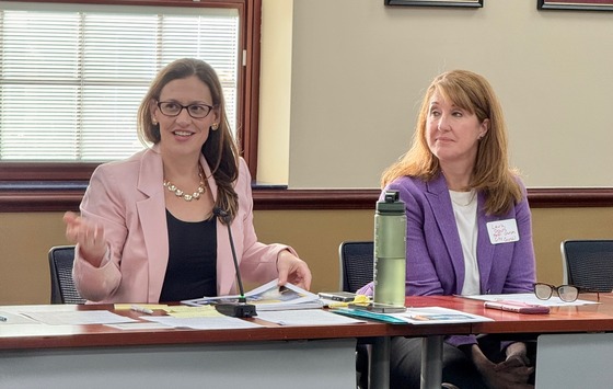 Melanie at Salim Meeting