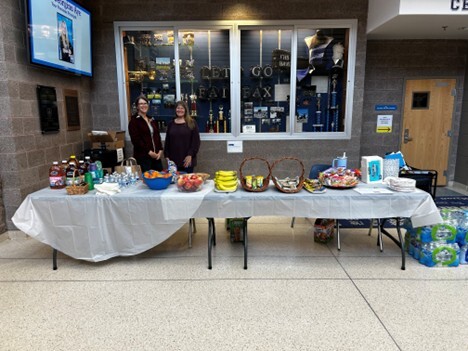 PTSA Breakfast table