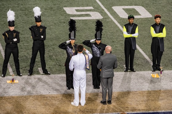 TJ Marching band at Mid-Atlantic Bands of America