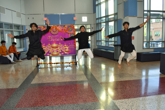 TJ Students give dance performance at Diwali celebration
