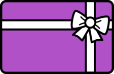 purple gift box
