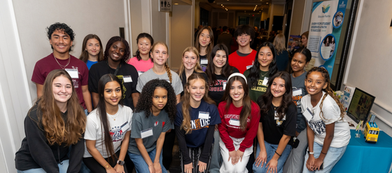 students smiling for a photo