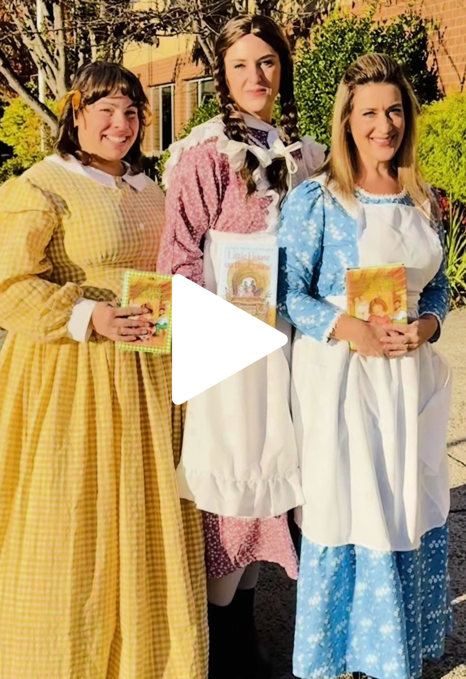 Check out Sangster's Instagram to see all the fun of Character Day!