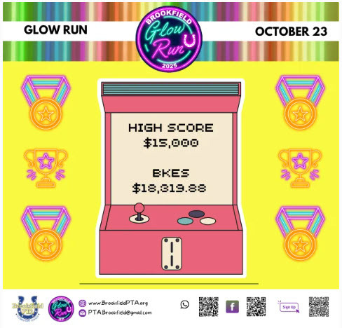 Glow Run 2025 - $15,000 Goal, 18,319.88 Raised