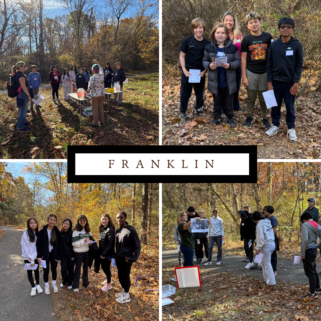 Students at this year's Meaning Watershed Educational Experience
