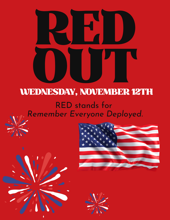 RED Out on November 12th