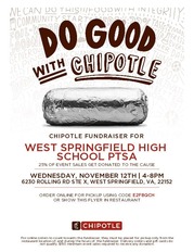 Chipotle Fundraiser