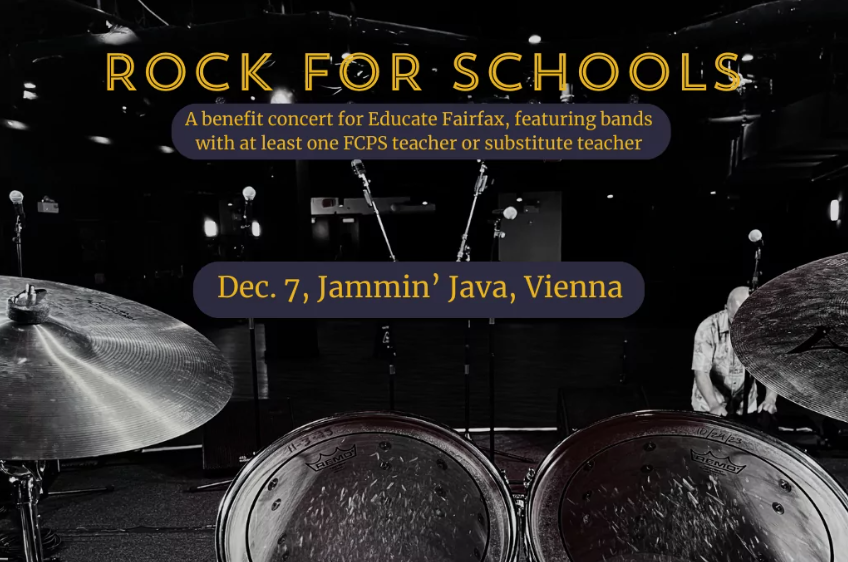 Jammin' Java graphic for Educate Fairfax benefit concert