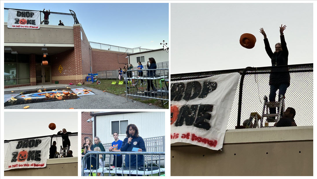 Pumpkin Drop Collage