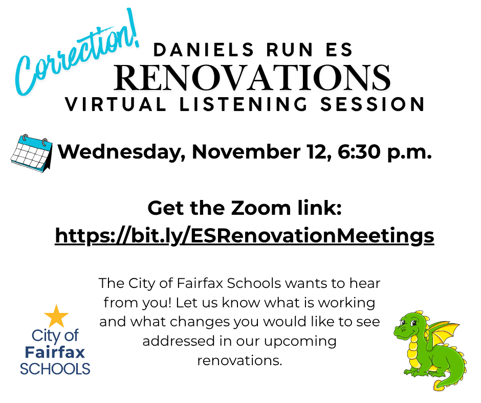 Correction Renovation Meeting