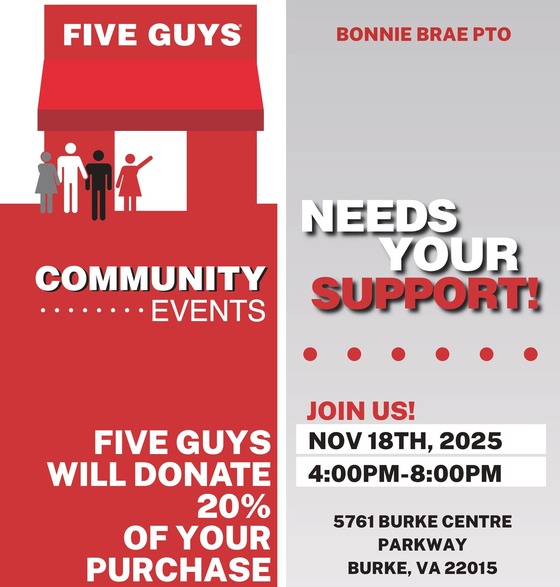 Five Guys Restaurant Night