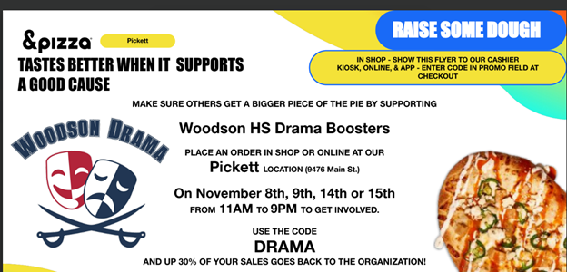 Drama Fundraiser