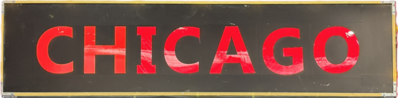the letters CHICAGO