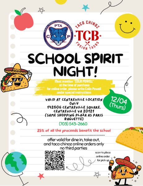 Spirit night 