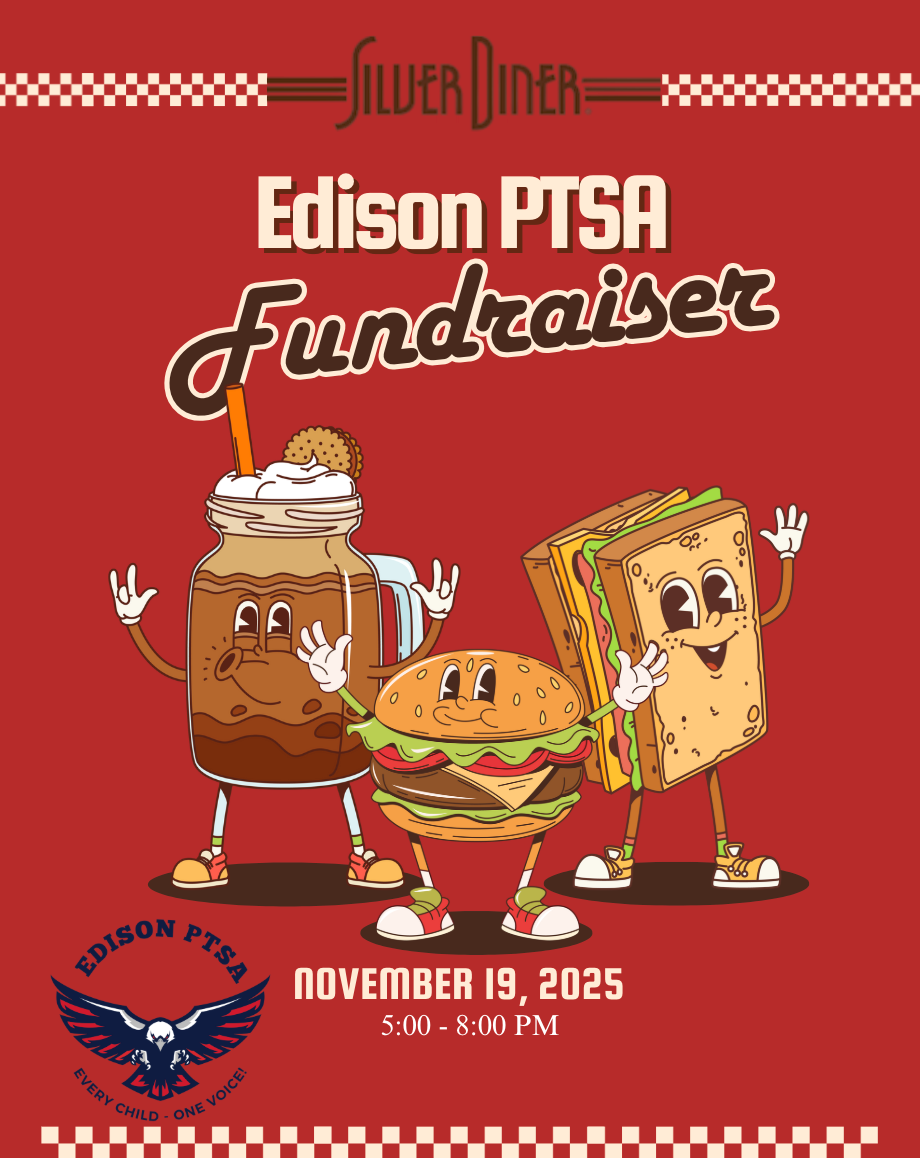 cartoon food - soda, burger, sandwich