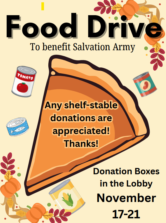Food Drive 11/17-11/21