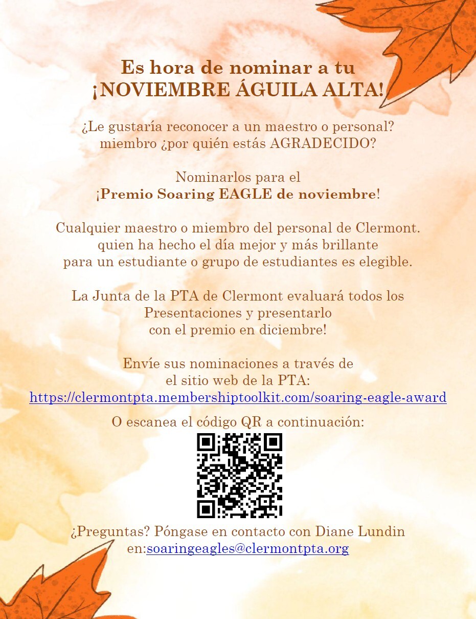 November nominations span