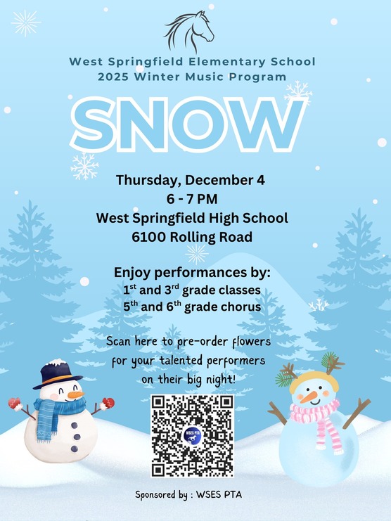 winter concert pre-order flowers