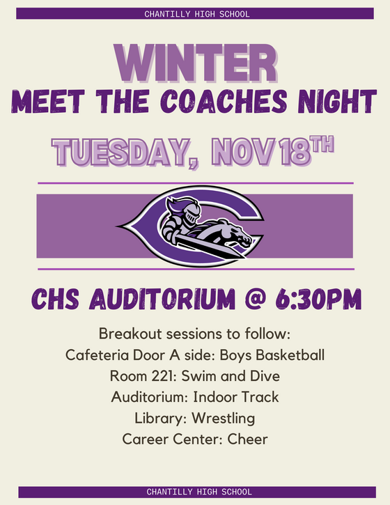 Winter Coaches Night