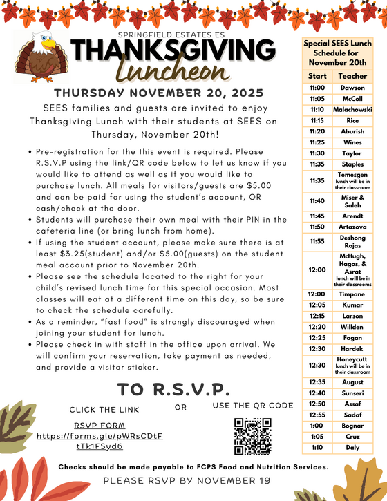 Thanksgiving Luncheon
