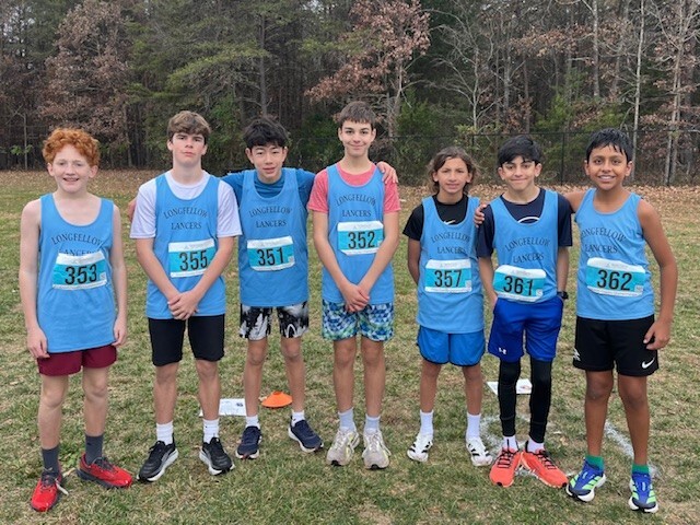 Top 7 boys cross country