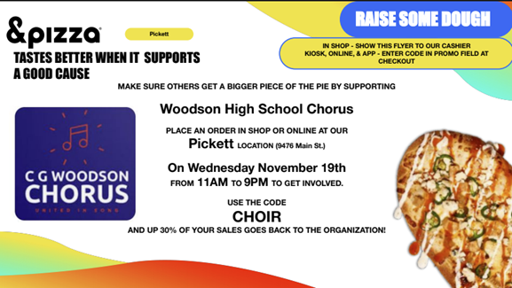 CG Woodson Chorus Fundraiser
