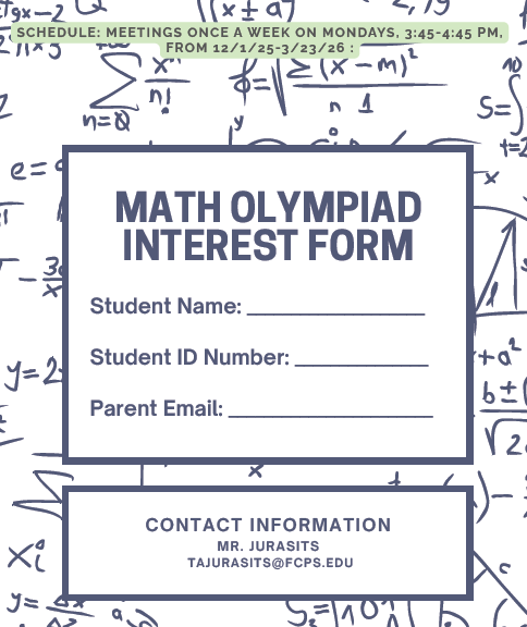 Math Olympiad Flyer 2