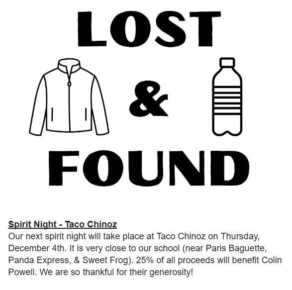 Lost and Found